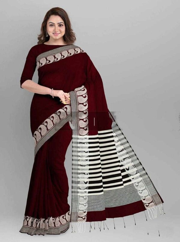 Ampair Half Silk Saree (আম পাইড় হাফ সিল্ক শাড়ি)