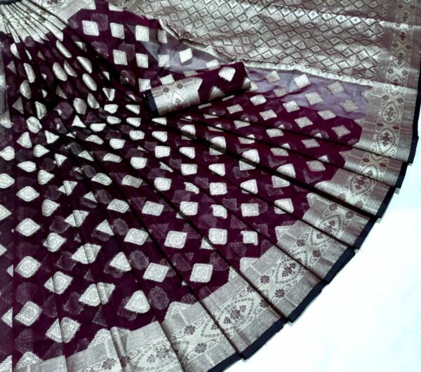 Barish Jamdani Saree (বাড়িস জামদানী শাড়ি) - Image 4