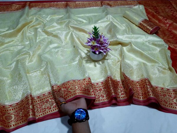 Benaroshi Katan Saree (বেনারসি কাতান শাড়ি) - Image 4