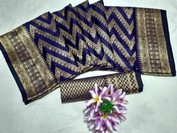 Benaroshi Katan Saree (বেনারসি কাতান শাড়ি) - Image 2