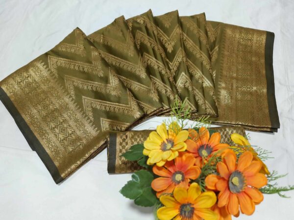 Benaroshi Katan Saree (বেনারসি কাতান শাড়ি) - Image 10