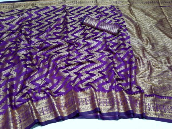 Benaroshi Katan Saree (বেনারসি কাতান শাড়ি) - Image 3