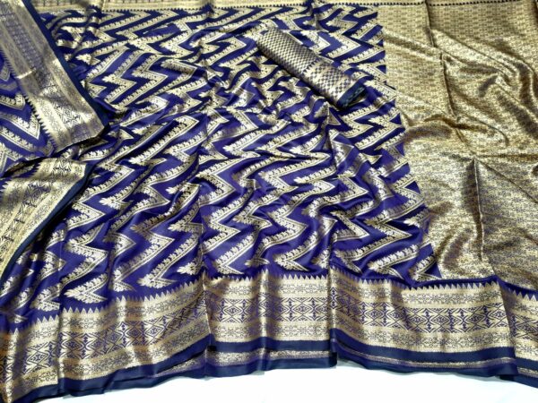 Benaroshi Katan Saree (বেনারসি কাতান শাড়ি) - Image 6