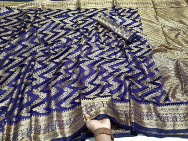 Benaroshi Katan Saree (বেনারসি কাতান শাড়ি) - Image 8