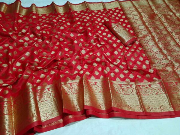 Benaroshi Katan Saree (বেনারসি কাতান শাড়ি) - Image 2