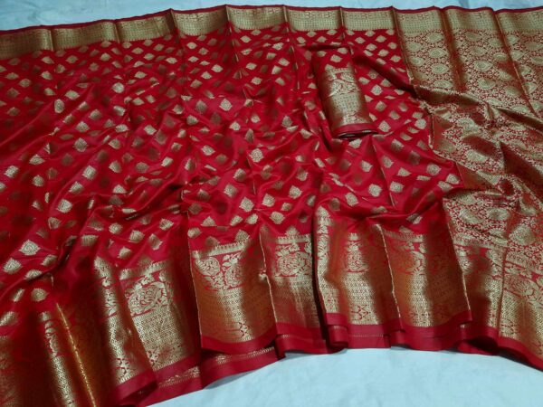 Benaroshi Katan Saree (বেনারসি কাতান শাড়ি) - Image 3