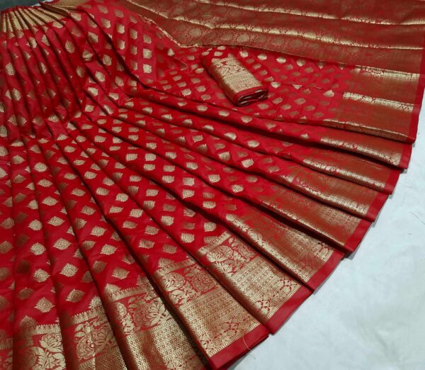 Benaroshi Katan Saree (বেনারসি কাতান শাড়ি)