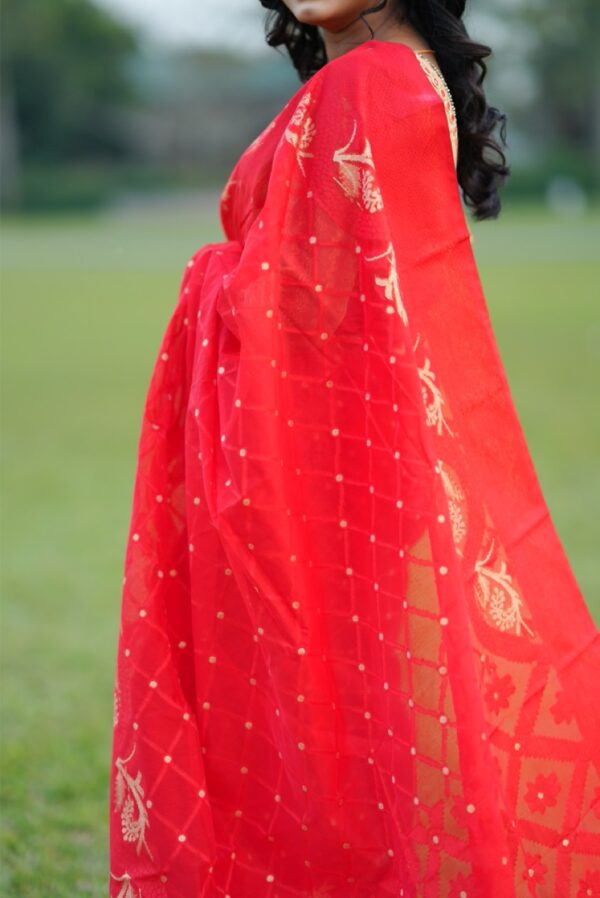 Bodhuya Jamdani Saree (বধুয়া জামদানী শাড়ি) - Image 2