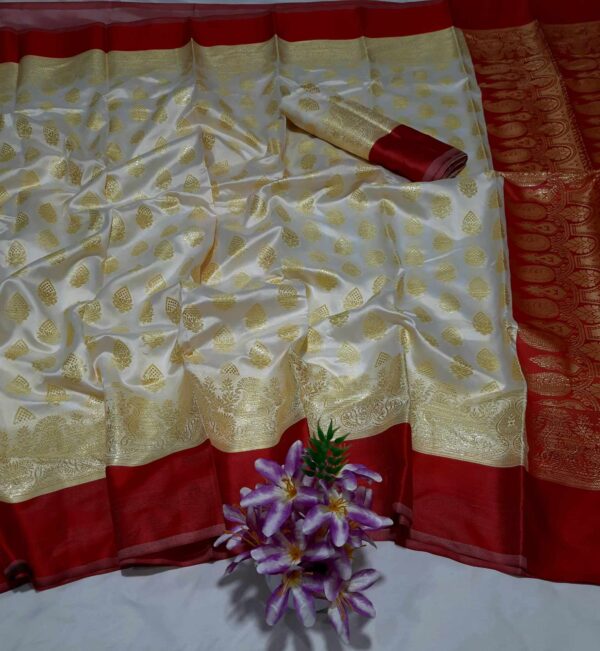 Gorod Katan Saree (গরদ কাতান শাড়ি) - Image 2