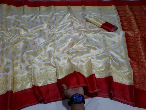 Gorod Katan Saree (গরদ কাতান শাড়ি) - Image 3