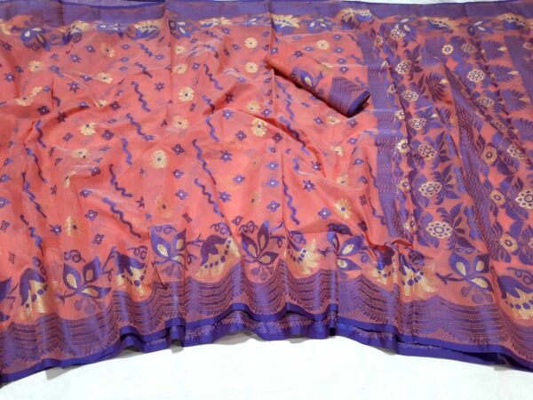 Konokchapa Jamdani Saree (কনকচাঁপা  জামদানী  শাড়ি) - Image 6