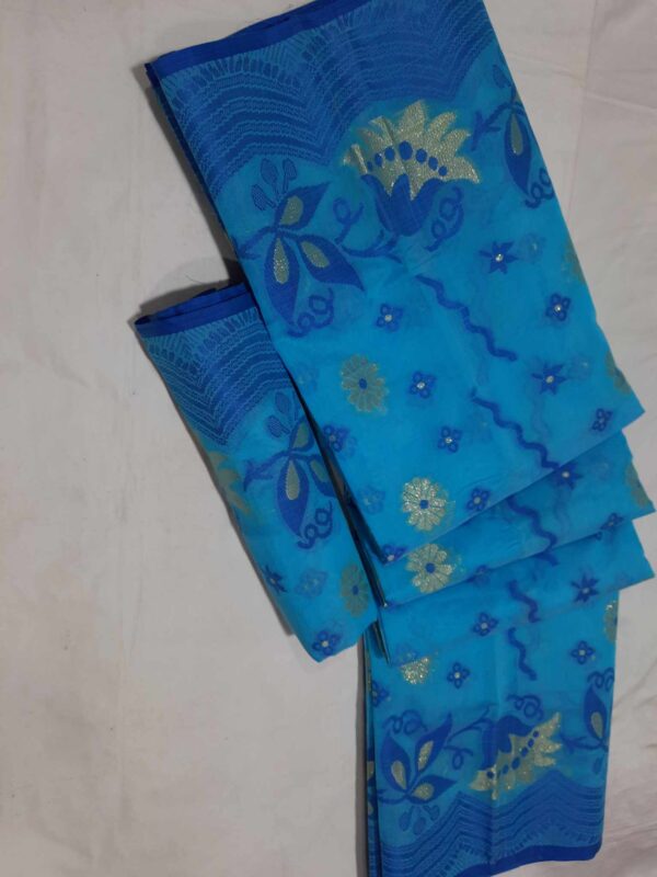 Konokchapa Jamdani Saree (কনকচাঁপা  জামদানী  শাড়ি) - Image 8