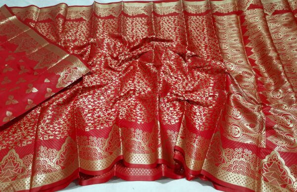 Kuchi Vinno Katan Saree (কুঁচি ভিন্ন কাতান শাড়ি) - Image 2