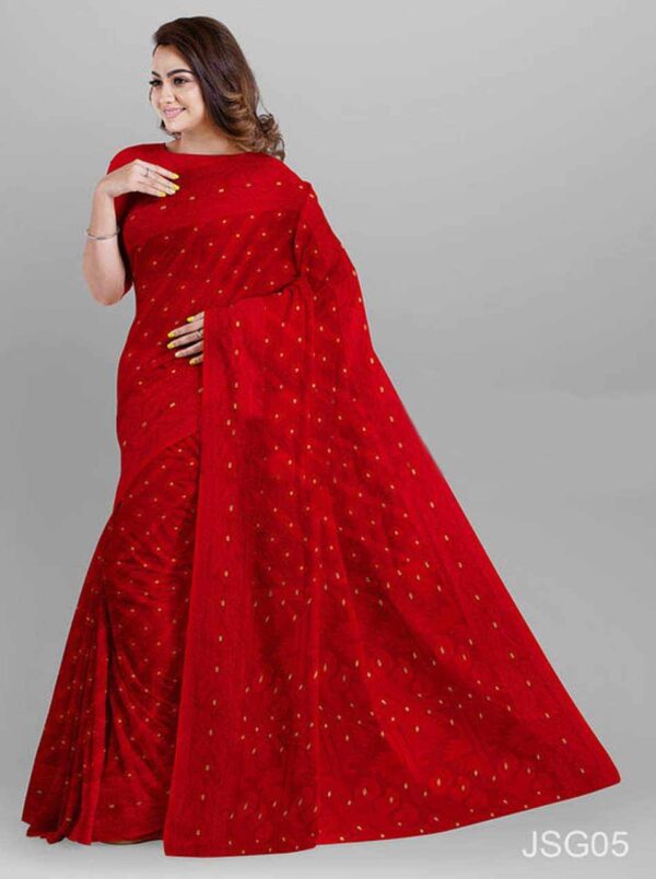 Karat Jamdani Sare (করাত জামদানী শাড়ি)
