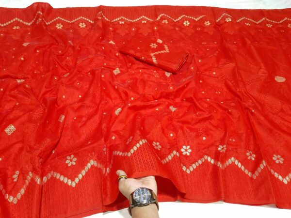 Sajrani Jamdani Saree (সাজরাণী জামদানী শাড়ি) - Image 2