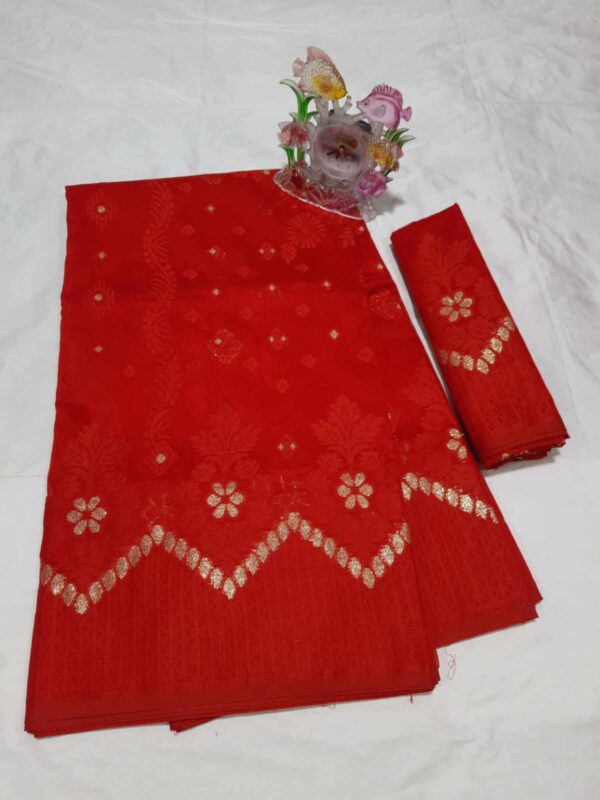 Sajrani Jamdani Saree (সাজরাণী জামদানী শাড়ি) - Image 4