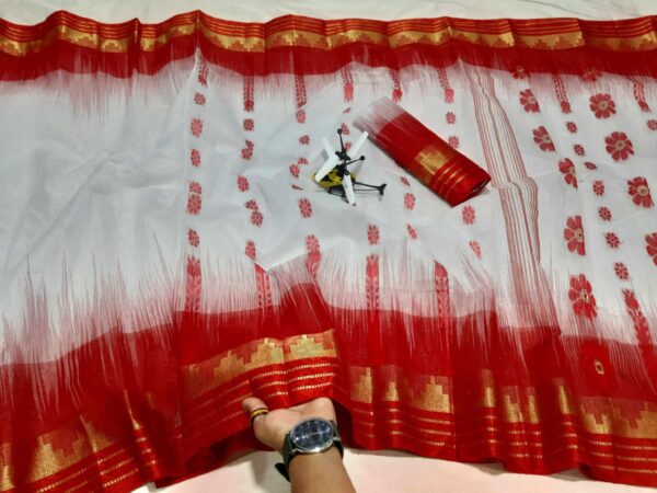 Sutimix Jamdani Saree (সুতি মিক্স জামদানী শাড়ি)
