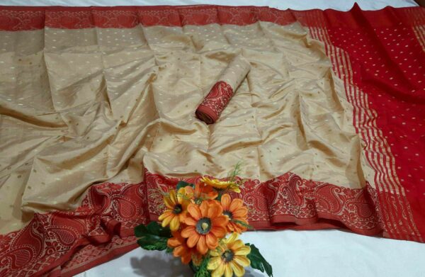 Tosor Silk Saree (তোসর সিল্ক শাড়ি) - Image 3