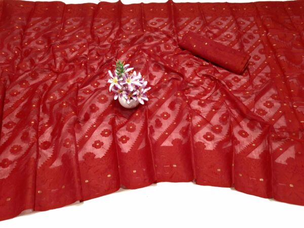 Karat Jamdani Sare (করাত জামদানী শাড়ি) - Image 8