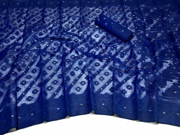 Karat Jamdani Sare (করাত জামদানী শাড়ি) - Image 9
