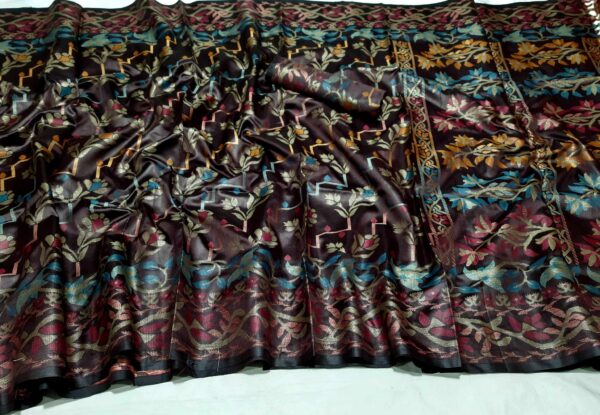 Madurai Soft Silk Katan Saree (মাদুরায় সফ্ট সিল্ক কাতান শাড়ি) - Image 5