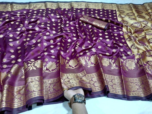 Samu Silk Katan Saree (সামু সিল্ক কাতান শাড়ি) - Image 2