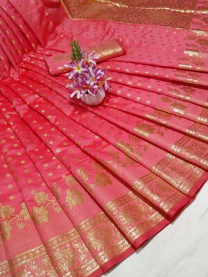 Jobaful Katan Saree (জবাফুল কাতান শাড়ি)