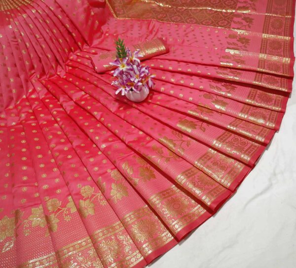 Jobaful Katan Saree (জবাফুল কাতান শাড়ি)