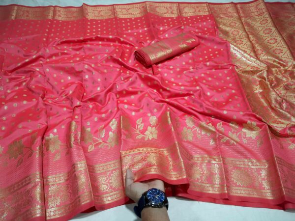 Jobaful Katan Saree (জবাফুল কাতান শাড়ি) - Image 2