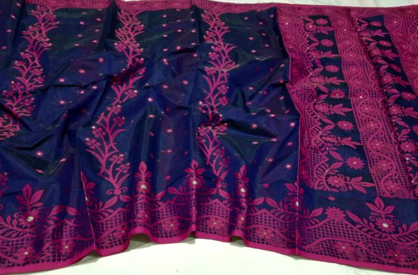 Jonaki Jamdani Saree (জোনাকি জামদানী শাড়ি) - Image 4
