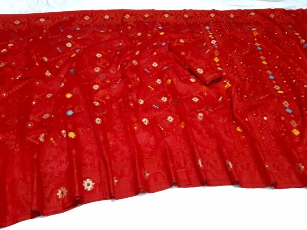 Rajrani Jamdani Saree (রাজরানী জামদানী শাড়ি) - Image 3