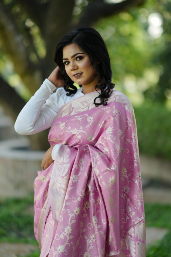 Exclusive Chanderi Silk Katan Saree