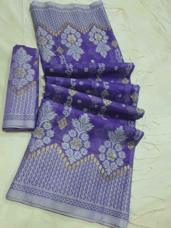 Sajrani Jamdani Saree (সাজরানী জামদানী শাড়ি) - Image 3