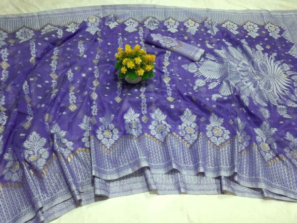 Sajrani Jamdani Saree (সাজরানী জামদানী শাড়ি) - Image 5