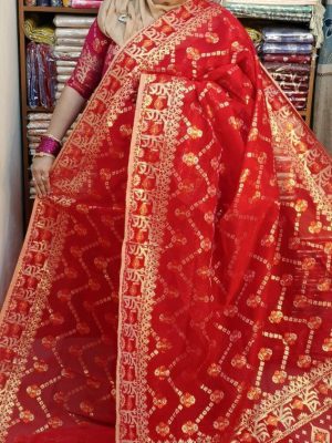 Sornochoya Jamdhani Saree (স্বর্ণ ছোঁয়া জামদানী শাড়ি)